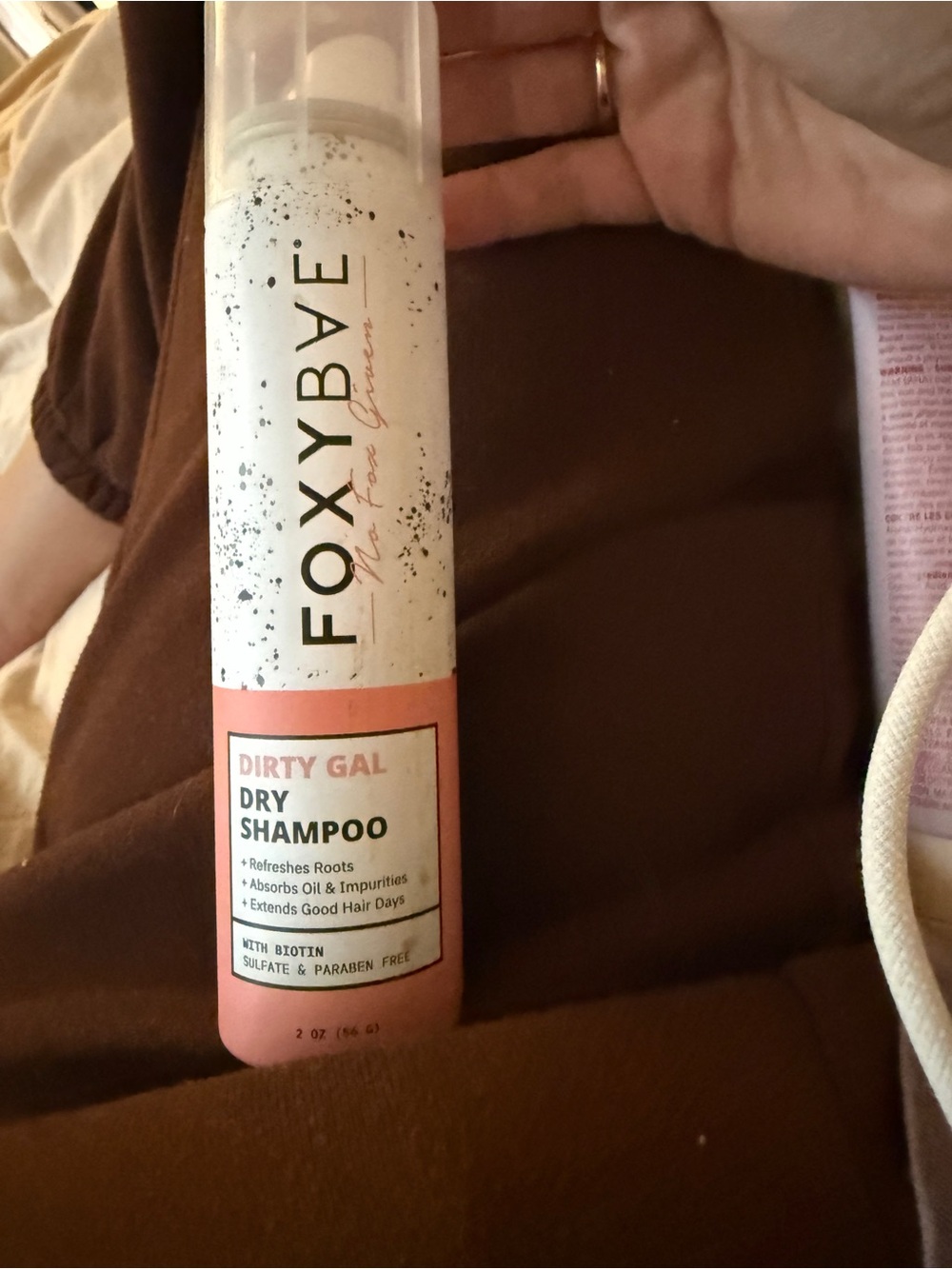 ❤️ 3/$25 FoxyBae Dirty Gal Dry Shampoo